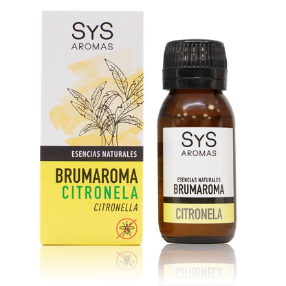 Brumaroma Citronela 50 Ml | Esencia Hidrosoluble Antimosquitos | Aroma Natural Cítrico | Difusor Y Humidificador Sys_0