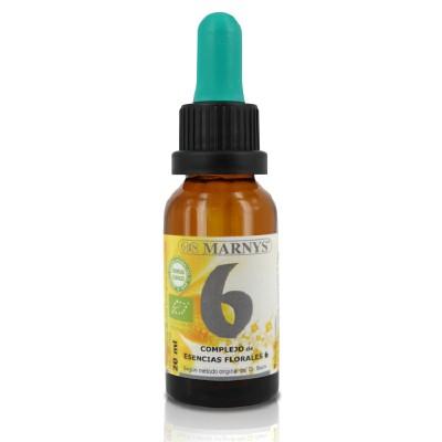 Fórmula 6 do Complexo Floral Orgânico Força de Vontade-Decisão 20 ml