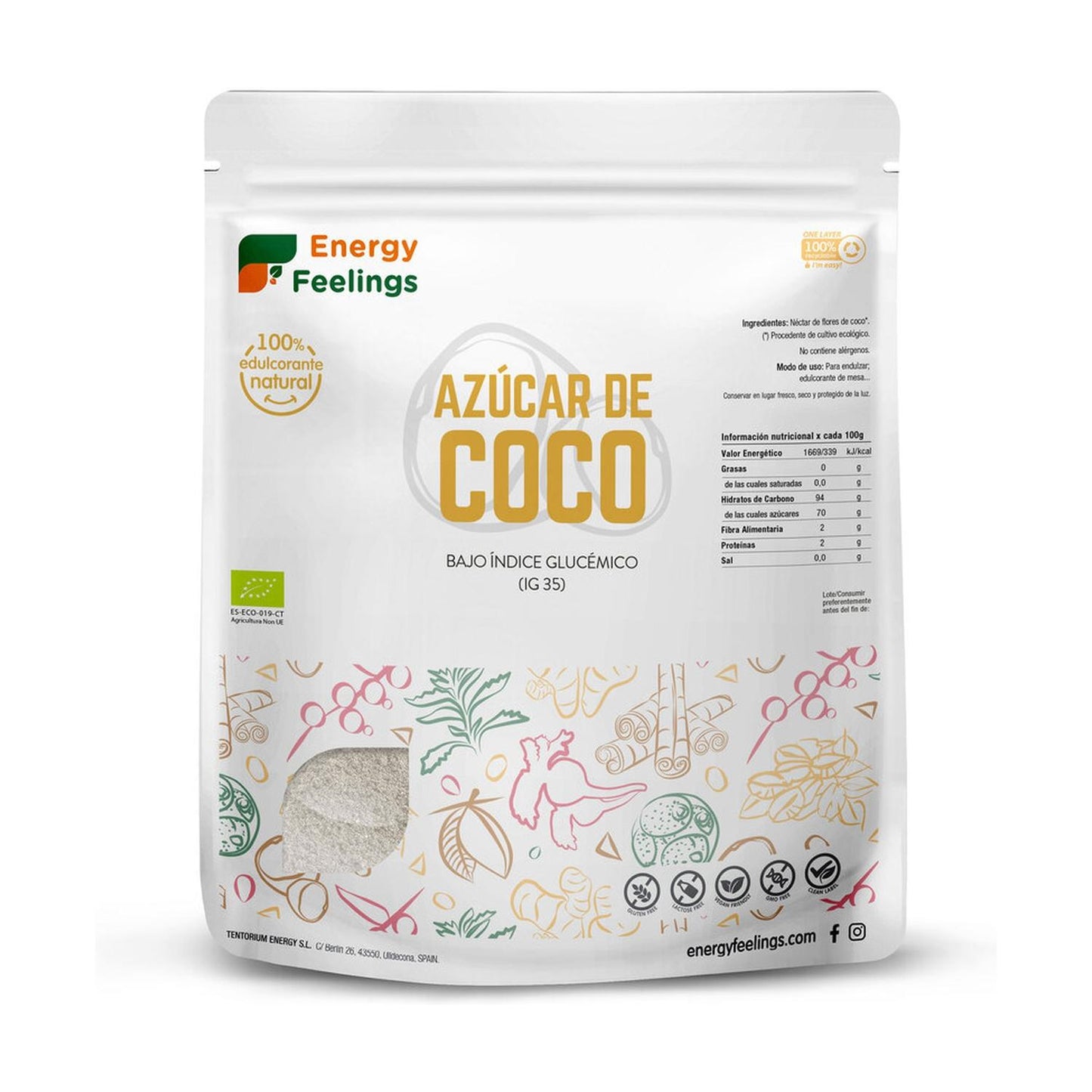 Açúcar COCO ECO Doypack 500 g