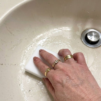5 Esponjas Mágicas De Melamina Borrador Multiusos Baños Y Piscinas - Limpieza Solo Con Agua, Sin Químicos Ni Detergentes_4