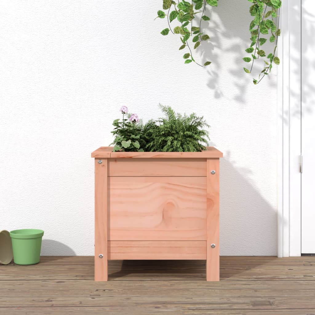 Jardinera Madera Maciza De Abeto Douglas 40x40x39 Cm_1
