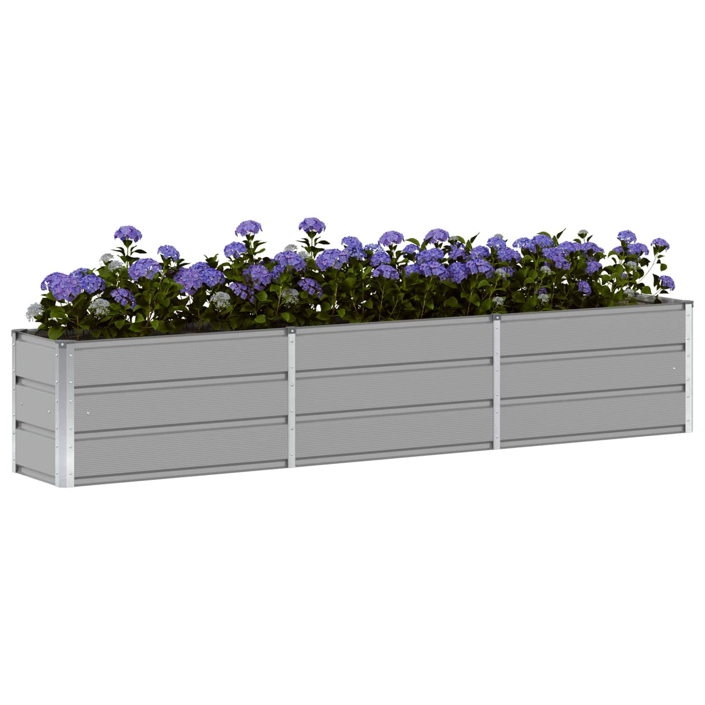 Jardinera Gris Claro 240 X 40 X 45 Cm Acero_2
