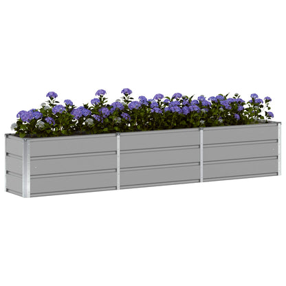 Jardinera Gris Claro 240 X 40 X 45 Cm Acero_2