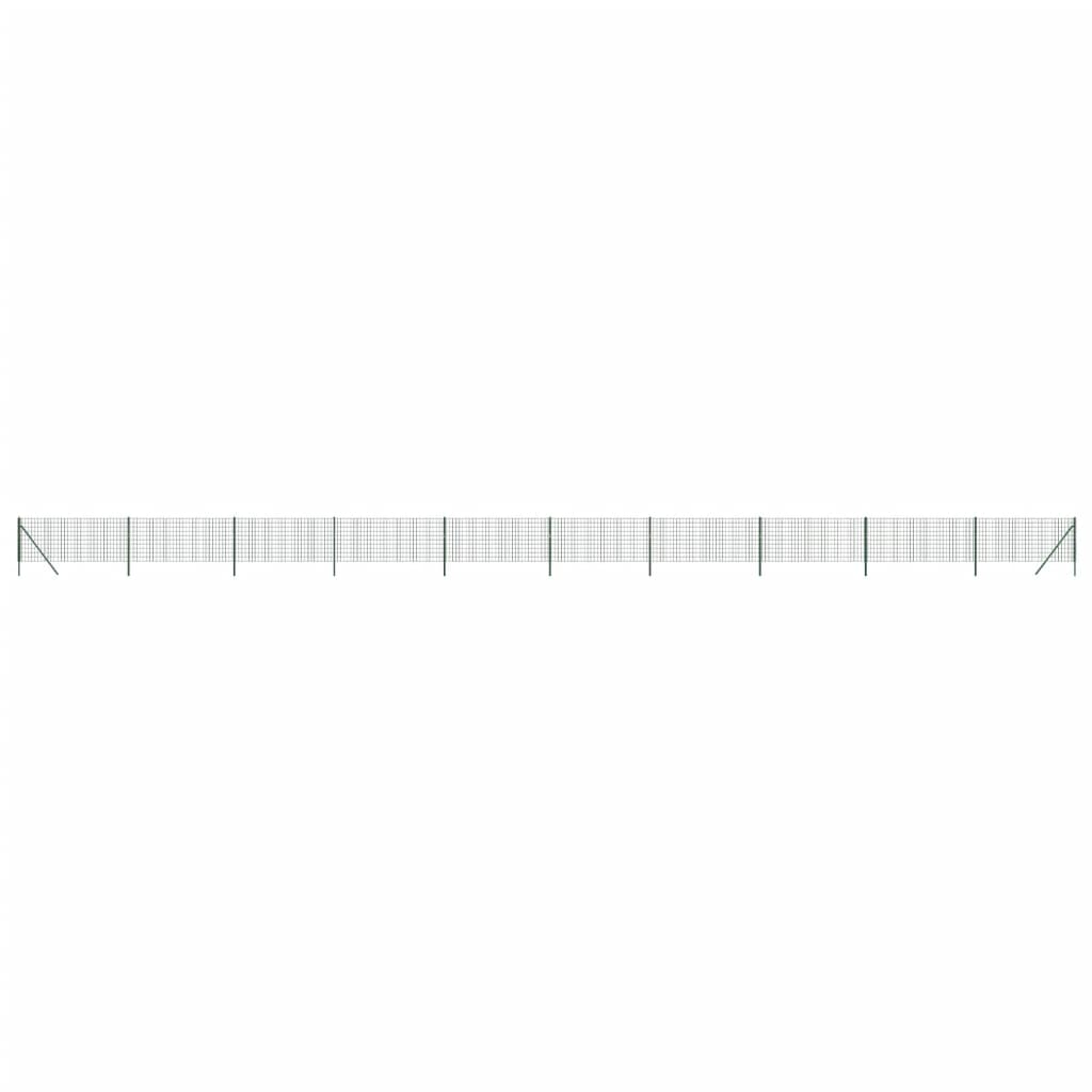 Cerca De Alambre De Acero Galvanizado Verde 1x25 M / Vetonek_2