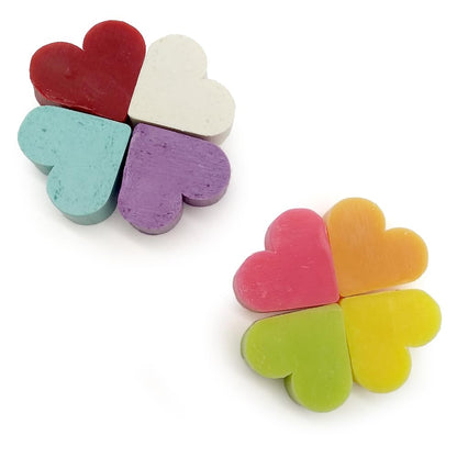 80 Jabones Aromáticos Con Forma De Corazón - Detalle Para Invitados De Eventos - Jabón Glicerina Con Aroma A Surtidos_3