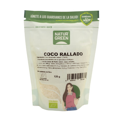 Coco Ralado Biológico Naturgreen 125 g