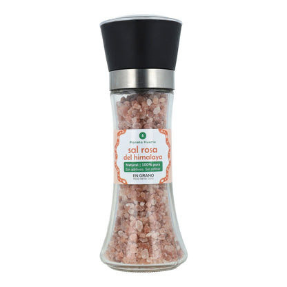 Moinho de sal rosa ECO Planeta Huerto 200g