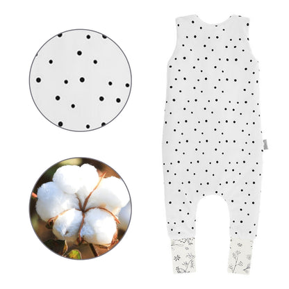 Bloom Saco De Dormir Con Pies Reversible T-s Jersey Algodón_3
