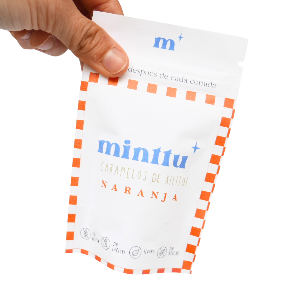 Caramelos 100% De Xilitol Naranja 30g_2