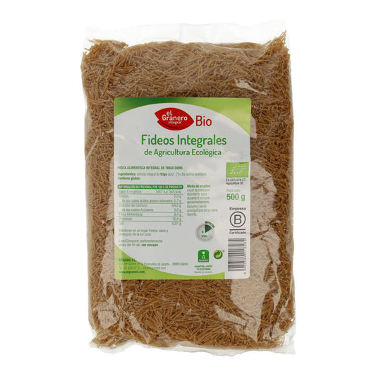 Massa fina integral. El Granero. 500 g