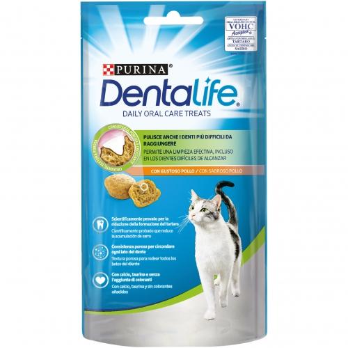 Petisco Dentário Dentalife Frango para Gatos 40 g