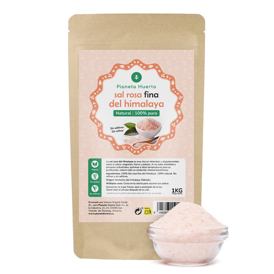 Planeta Huerto Sal Rosa dos Himalaias 1 kg