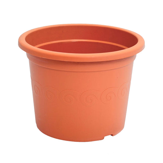 Maceta Plastica 0,25l., Dimensiones (mm) 110x110x82, Color Terracota