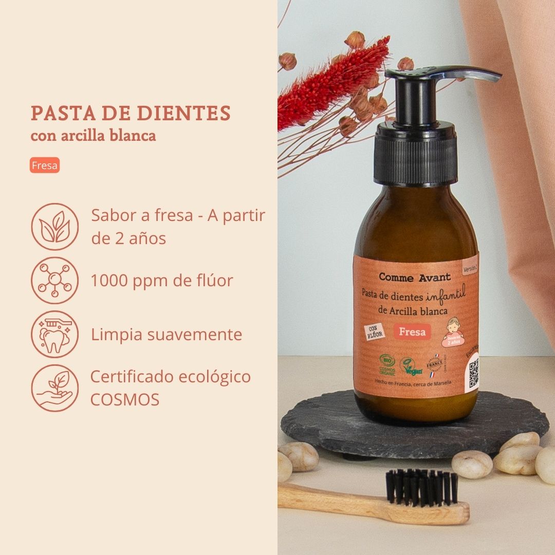 Pasta De Dientes Infantil De Fresa_5
