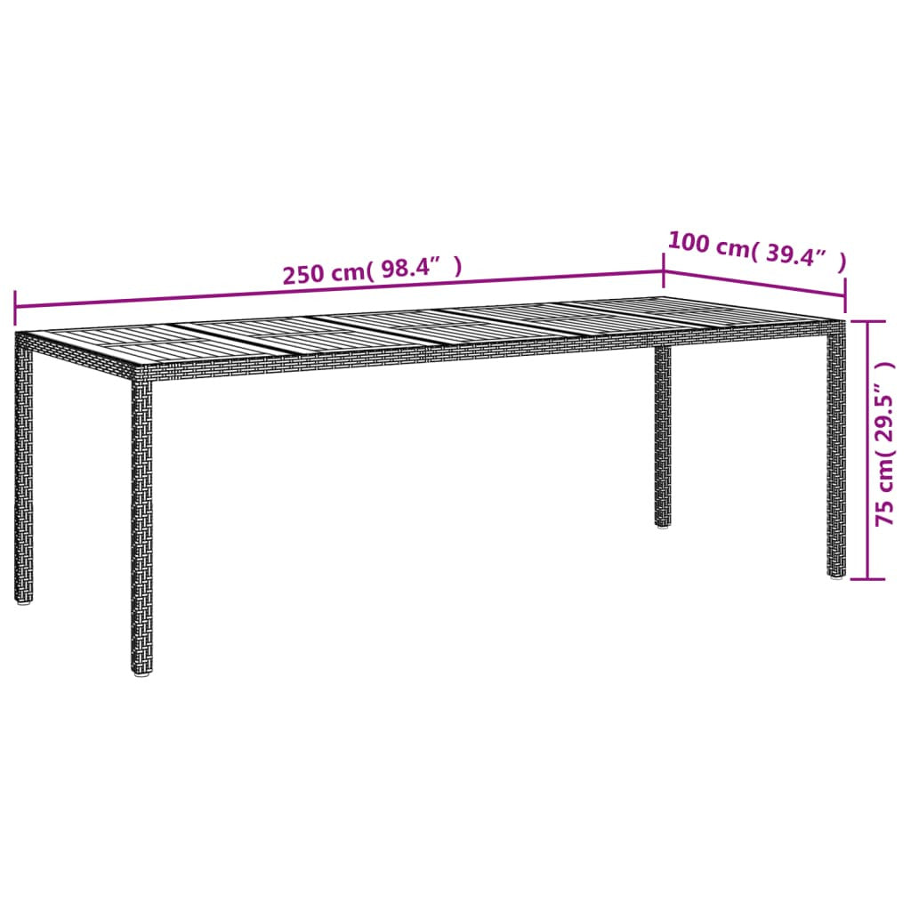 Vidaxl Set De Comedor Jardín 11 Pzas Con Cojines Ratán Sintético Negro_2