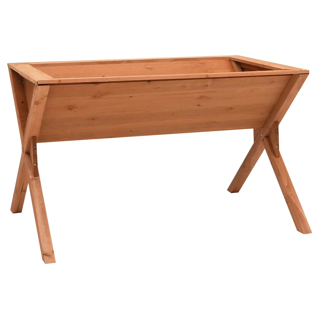 Jardinera De Madera De Abeto 90x55x56 Cm_1