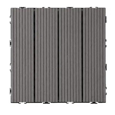 Embalagem de 11 peças compostas Durafloor 30x30 Dioco Grey, 1m2