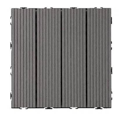 Embalagem de 11 peças compostas Durafloor 30x30 Dioco Grey, 1m2