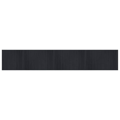 Alfombra Rectangular Bambú Negro 70x400 Cm / Vetonek_2
