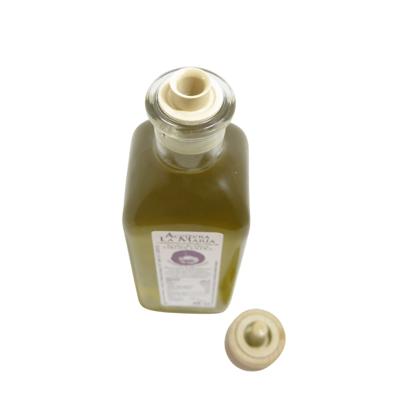 Aceite De Oliva Virgen Extra Macerado Al Ajo Morado 50 Cl Con Vertedor_2