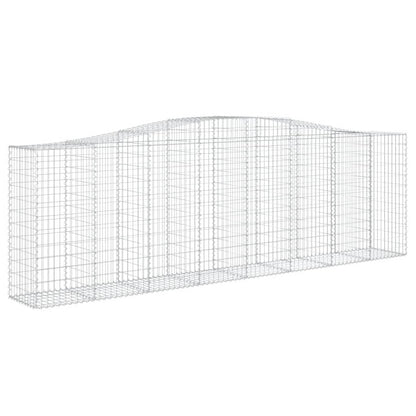 Cestas De Gaviones 15 Uds Forma De Arco Hierro 400x50x120/140cm_2