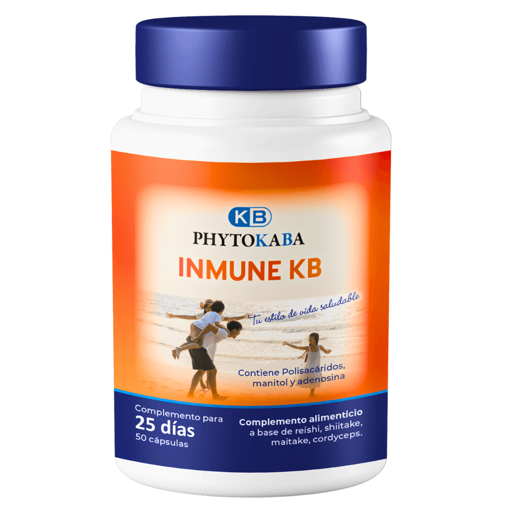 Inmune Kb 50 Cápsulas, Hongos Y Vitaminas. Defensas_0