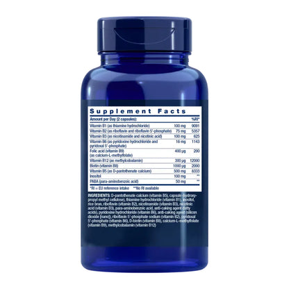 BioActive Complete B-Complex, Life Extension 60 cápsulas