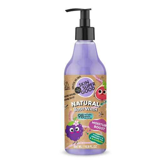 Gel de banho natural “Aumento da hidratação”, Pele Super Boa
