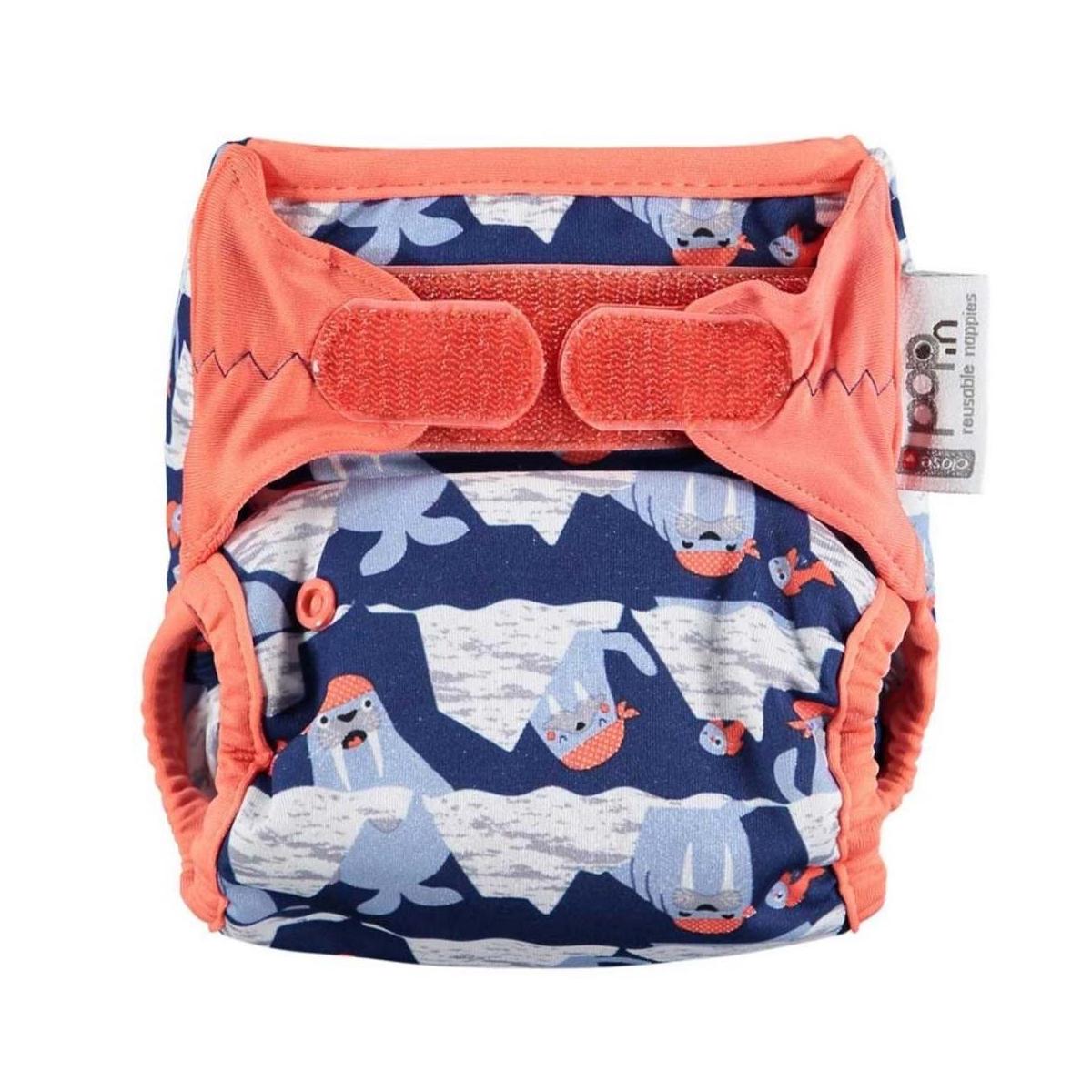 Capa de velcro morsa pop-in