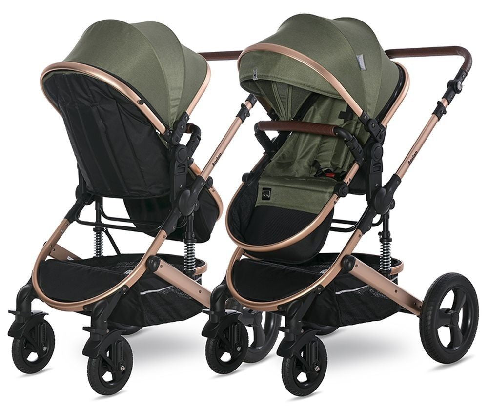 Carro De Bebé De Tres Piezas Boston Hasta 22 Kg Loden Green_2