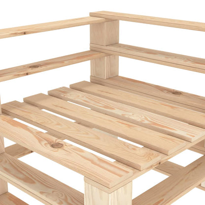 Vidaxl Juego De Muebles De Palés Para Jardín 6 Piezas De Madera_5