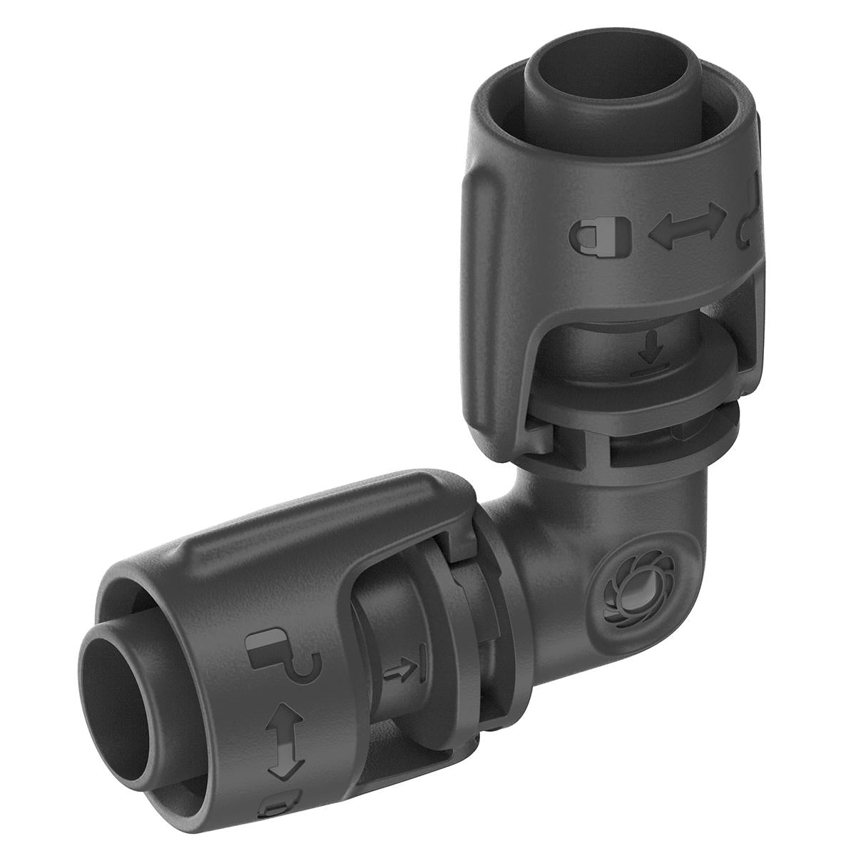 Cotovelo 13 mm (1/2") Microdripsystem Gardena