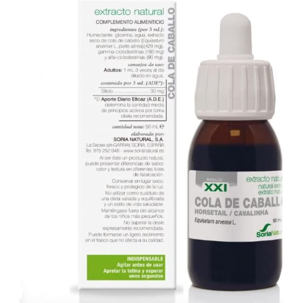 Extrato de Cavalinha Natural Soria, 50 ml