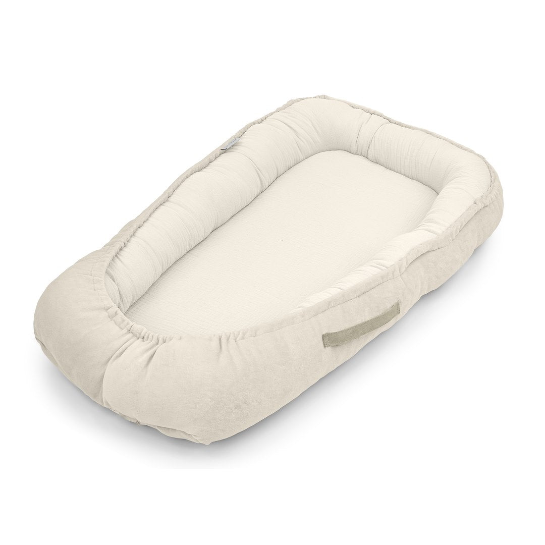 Cuna Nido Colecho Bebe Muselina Vanilla_1