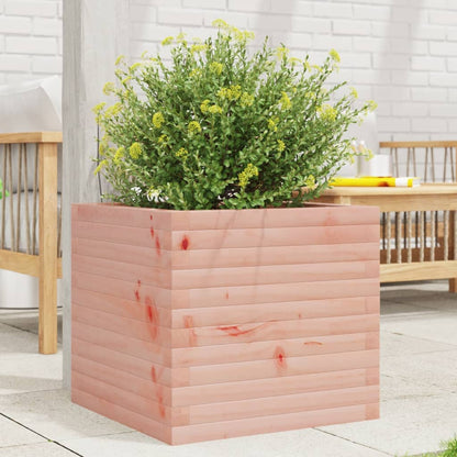 Jardinera Madera Maciza De Abeto Douglas 50x50x45,5 Cm_1