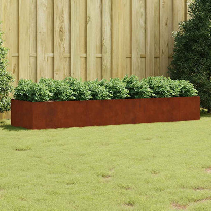 Jardinera Acero Corten 280x80x40 Cm_1