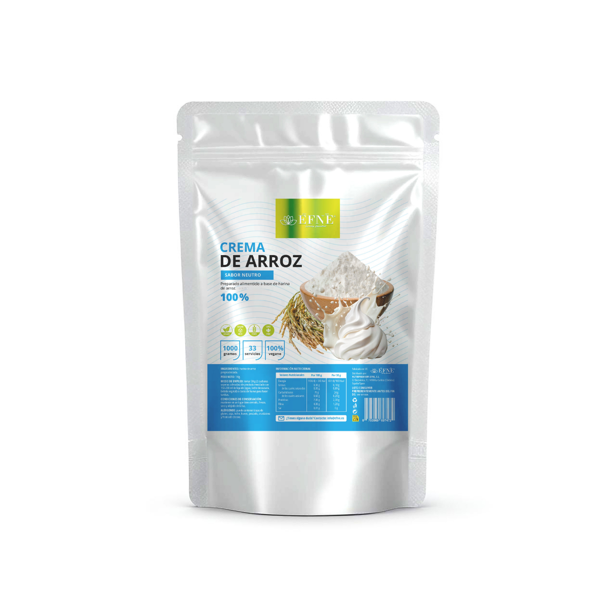 Crema De Arroz Neutra Efne_0