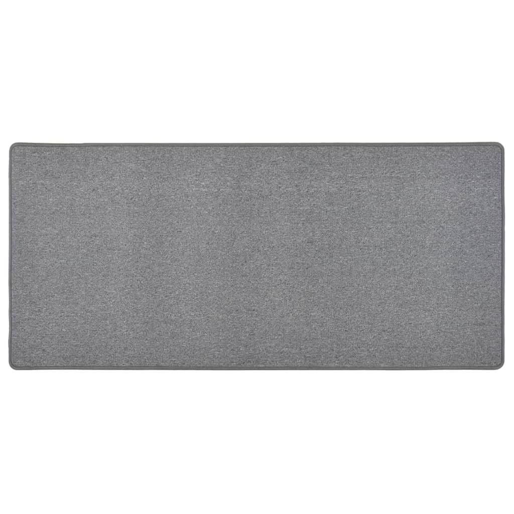 Vidaxl Alfombra De Pasillo Gris Oscuro 50x100 Cm_0