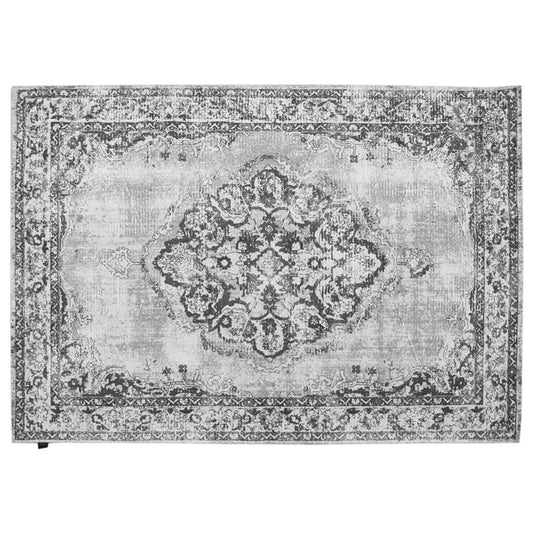 Dutch Lifestyle Alfombra Durban Genial Gris Y Negro 300x200 Cm_0