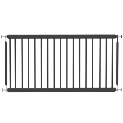 Pawhut Barrera De Seguridad Para Perros Pequeños Extensible 67-93,5 Cm Negro_1