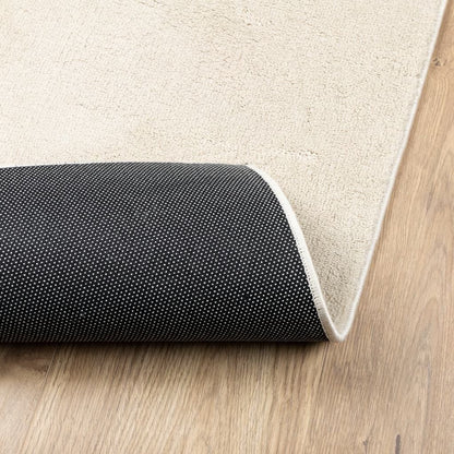 Vidaxl Alfombra De Pelo Corto Oviedo Beige 160x160 Cm_4