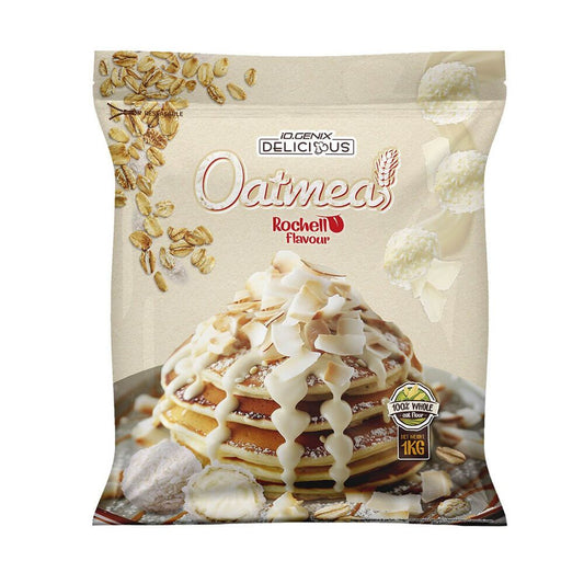 Harina De Avena - 1kg - Chocolate Blanco Y Coco - Avena - Io.genix_0