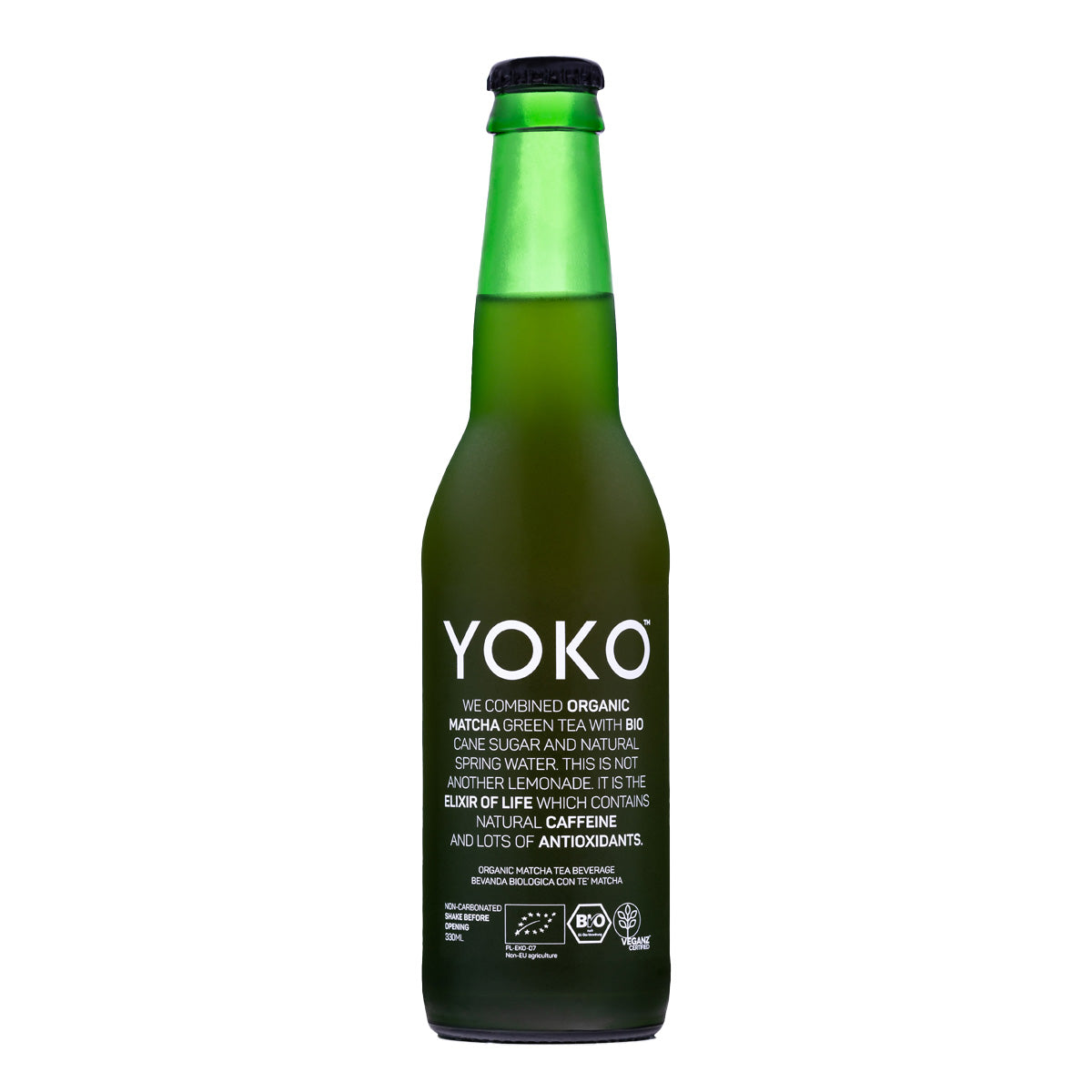 Chá Verde Matcha Biológico YOKO 330 ml