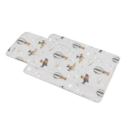 Cambiador Plegable De Viaje Plastificado Balloon Flight_0