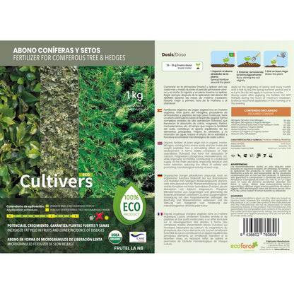 Abono Coníferas Ecológico Cultivers 20 Kg_3