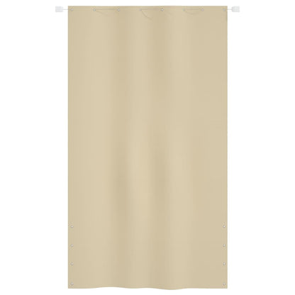 Vidaxl Toldo Pantalla Para Balcón De Tela Oxford Beige 140x240 Cm_1