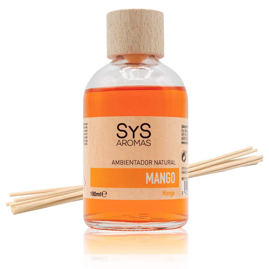 Ambientador Mikado Mango 100 Ml | Aroma Tropical Dulce | Difusor Varillas | Ambiente Exótico_0