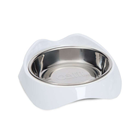 Comedero para Gatos Blanco Catit PIXI