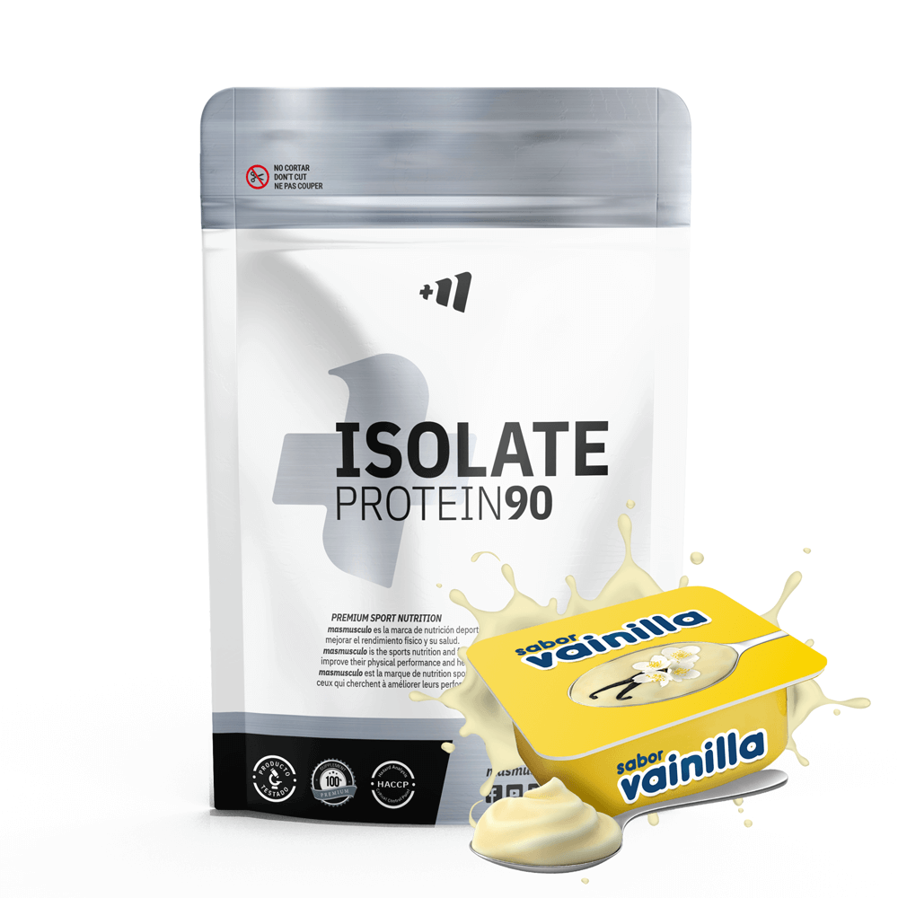 Isolate 90 Cfm - 1kg - Natillas De Vainilla - Aumenta La Masa Muscular - Masmusculo_0