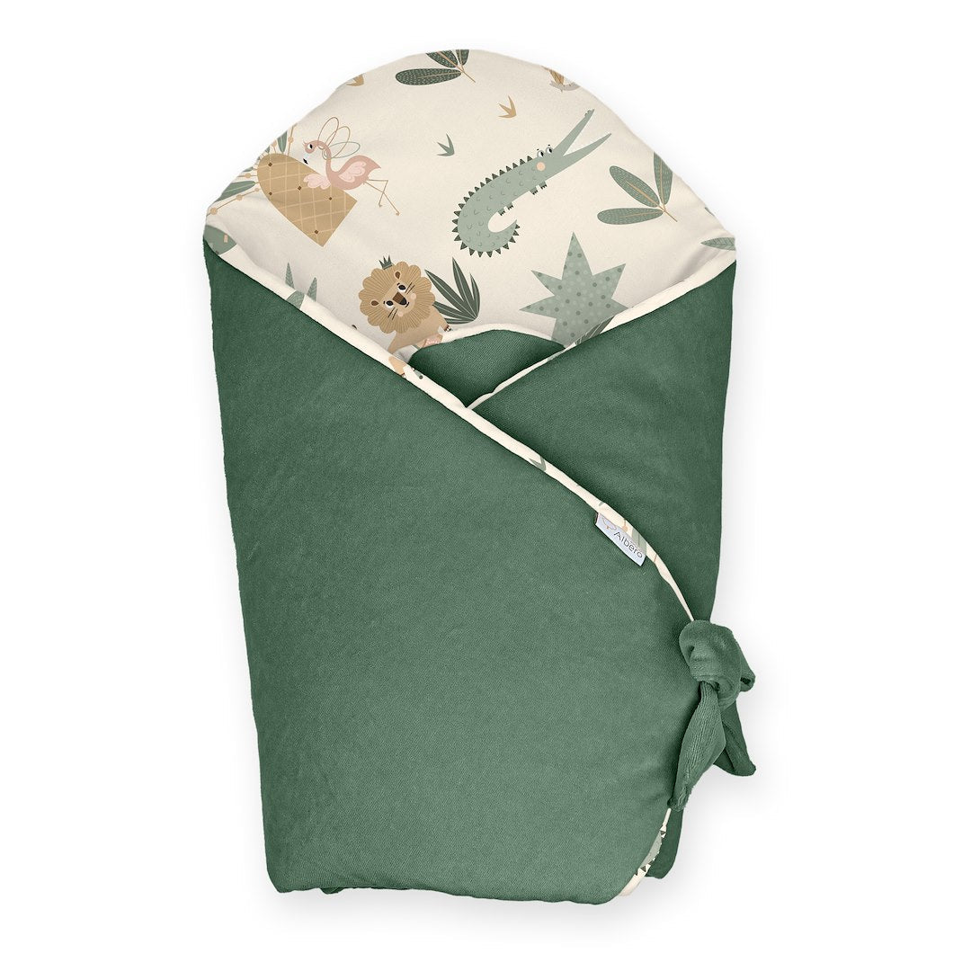 Saco Capazo Bebé Velour Tropic Fun_0